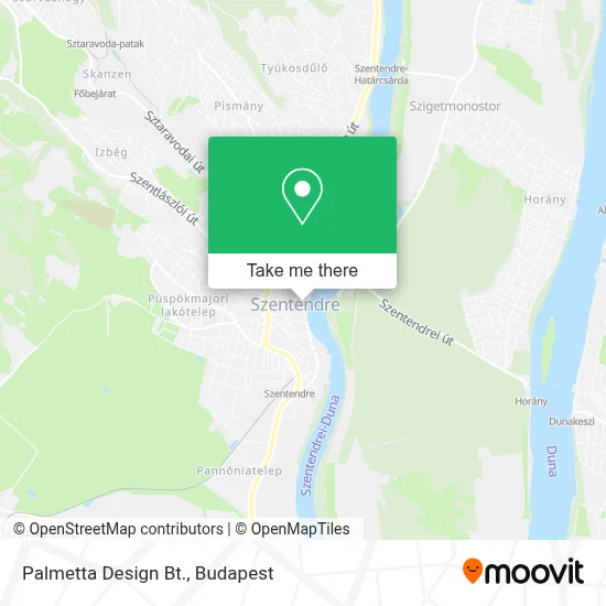 Palmetta Design Bt. map