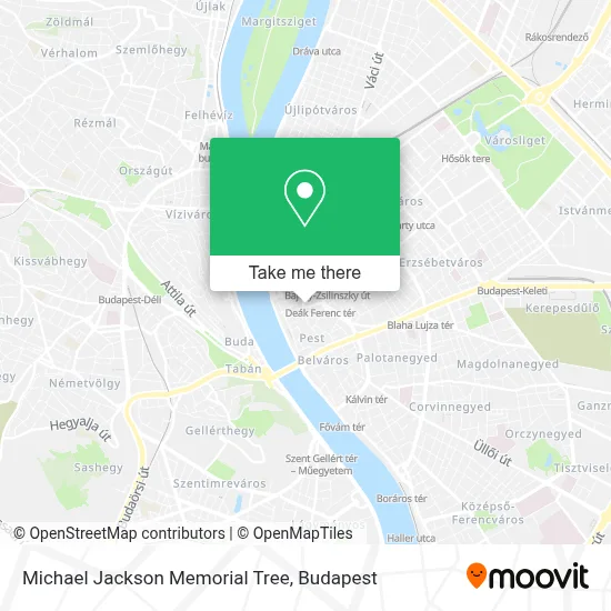 Michael Jackson Memorial Tree map