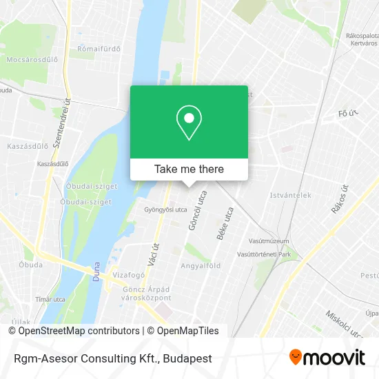 Rgm-Asesor Consulting Kft. map