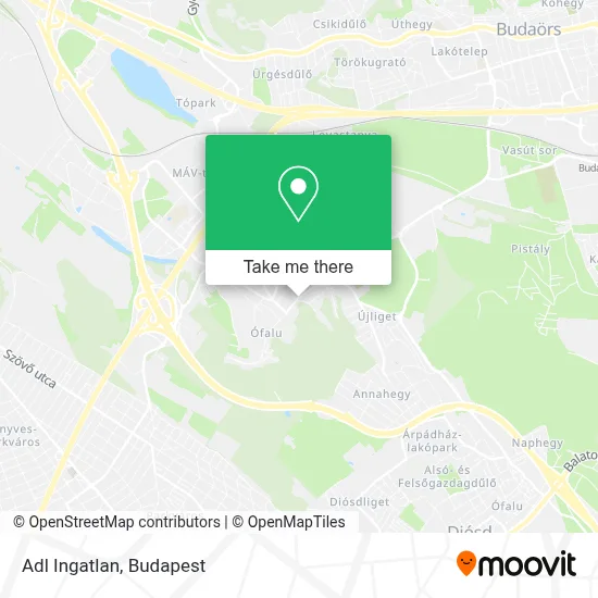 Adl Ingatlan map