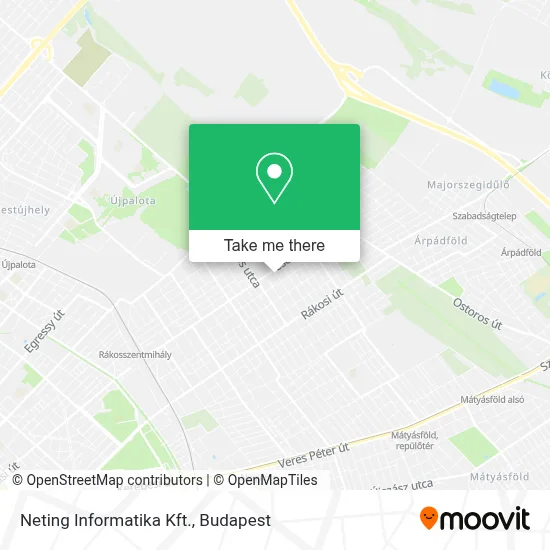 Neting Informatika Kft. map
