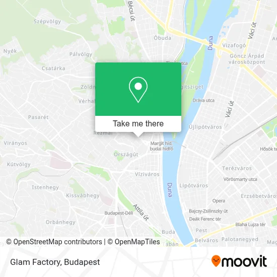 Glam Factory map