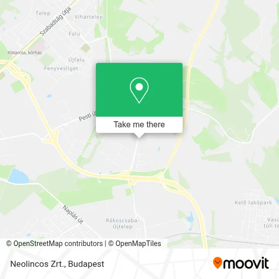 Neolincos Zrt. map