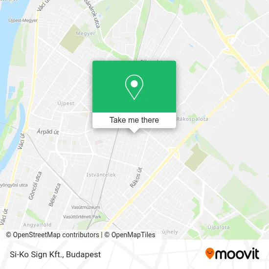 Si-Ko Sign Kft. map