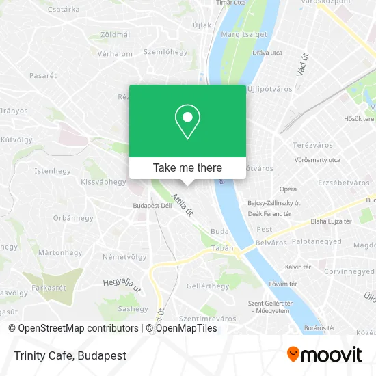 Trinity Cafe map