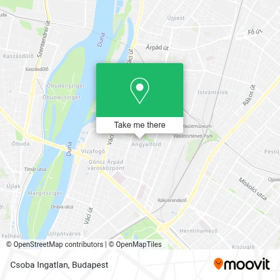Csoba Ingatlan map