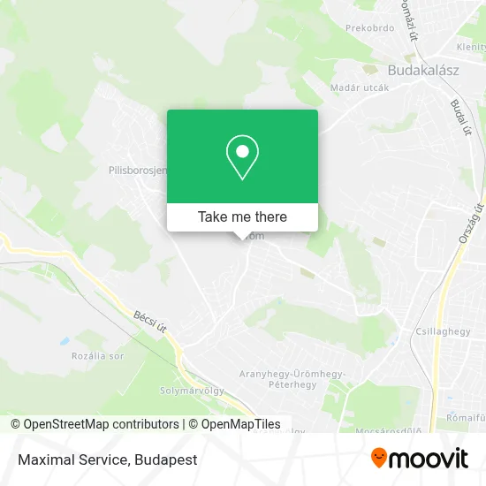Maximal Service map