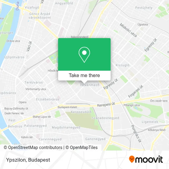 Ypszilon map