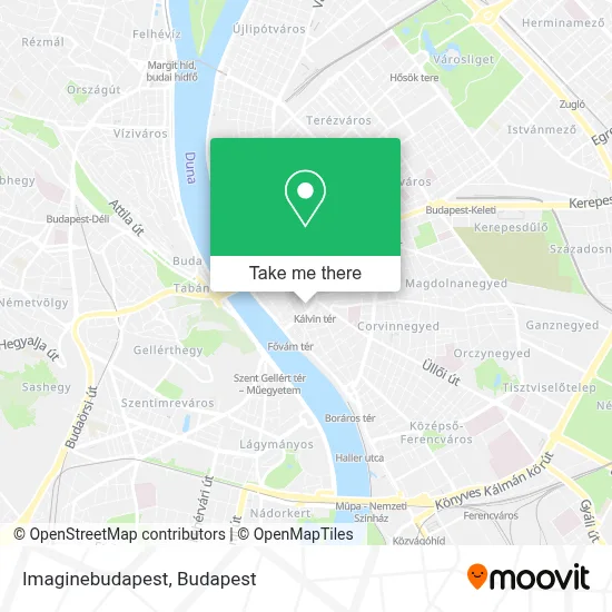 Imaginebudapest map