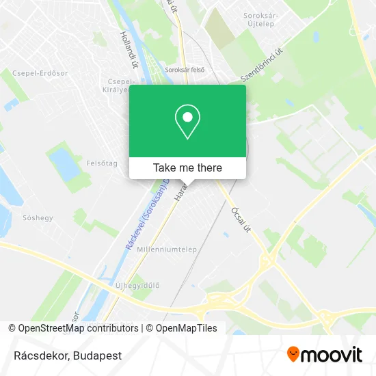 Rácsdekor map