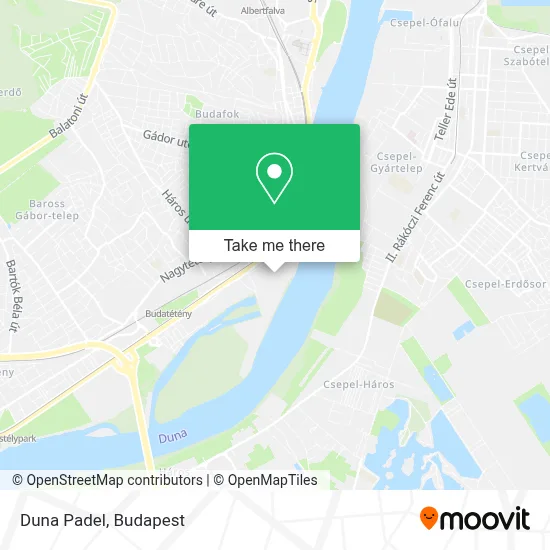 Duna Padel map