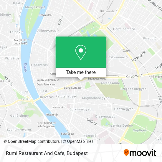 Rumi Restaurant And Cafe map