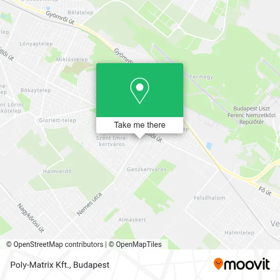 Poly-Matrix Kft. map