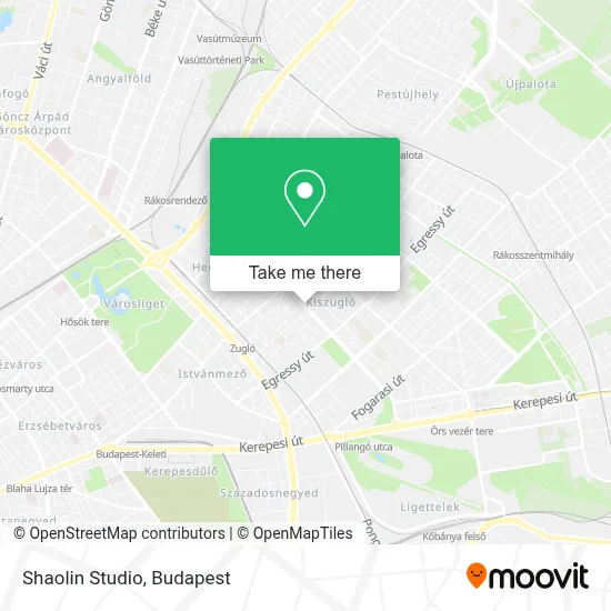 Shaolin Studio map