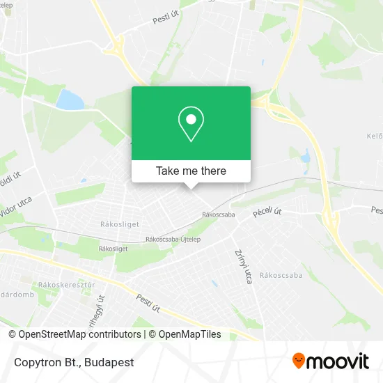 Copytron Bt. map