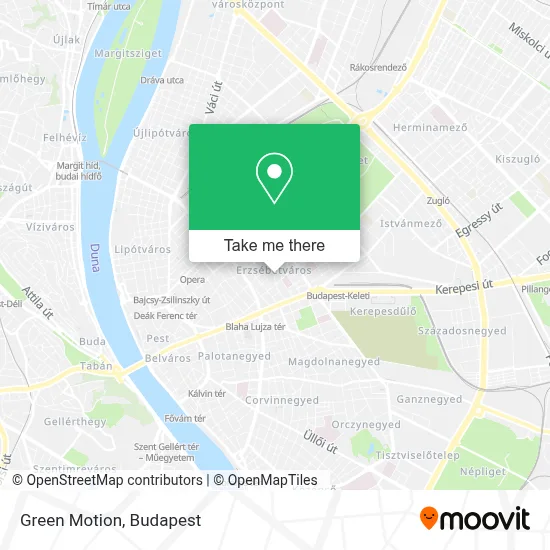Green Motion map