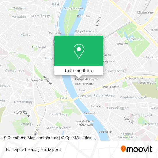Budapest Base map