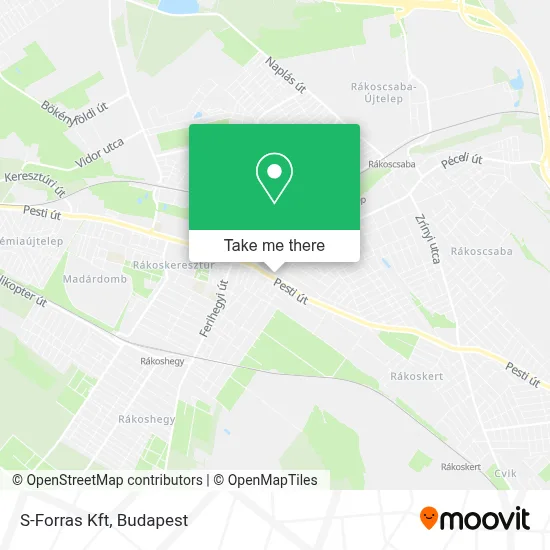 S-Forras Kft map