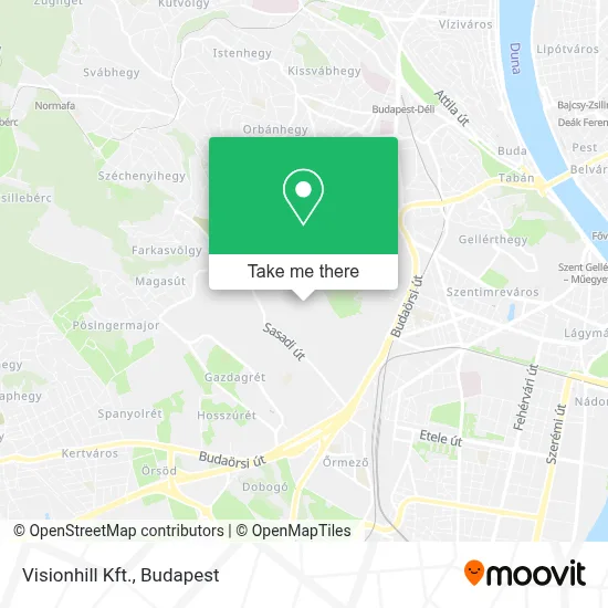 Visionhill Kft. map