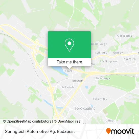 Springtech Automotive Ag map