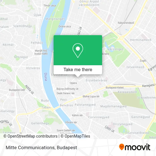 Mitte Communications map