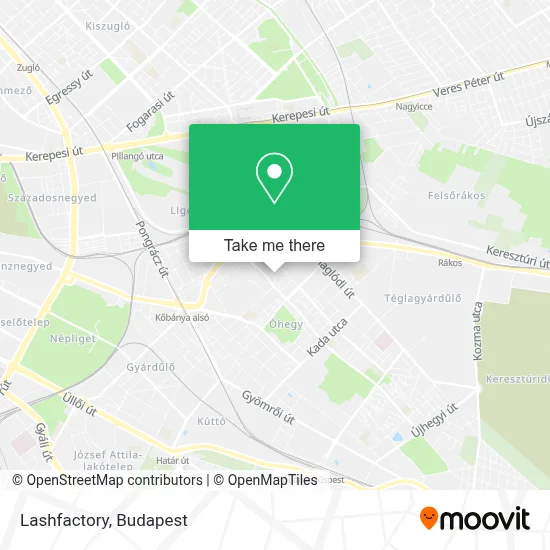 Lashfactory map