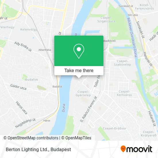 Berton Lighting Ltd. map