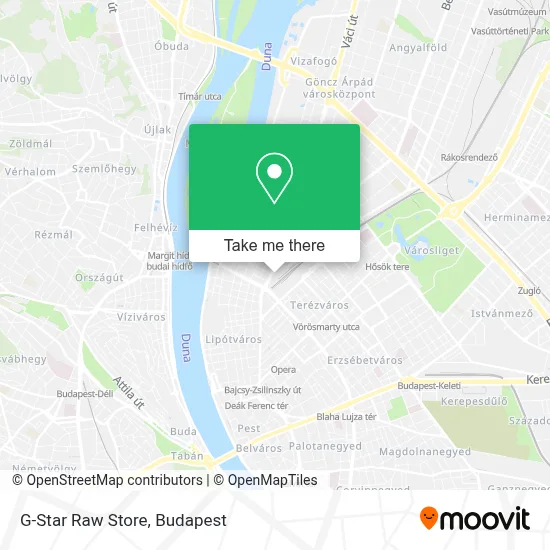G-Star Raw Store map