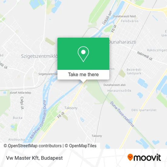 Vw Master Kft map