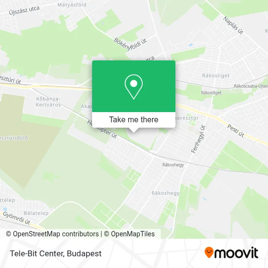 Tele-Bit Center map