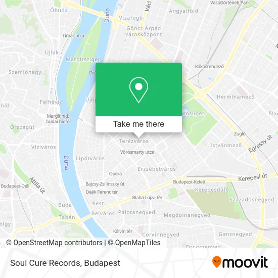 Soul Cure Records map