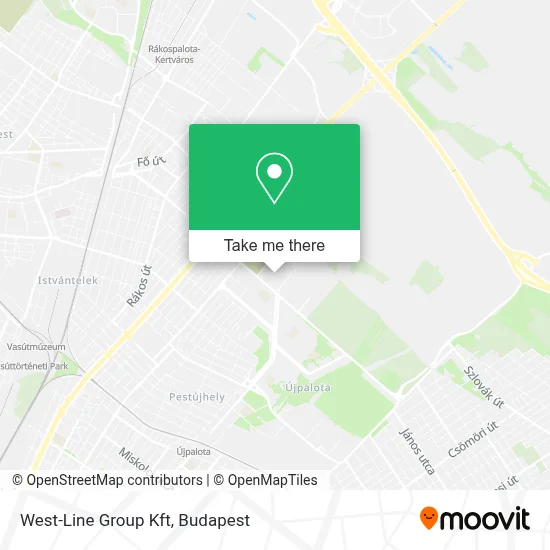 West-Line Group Kft map