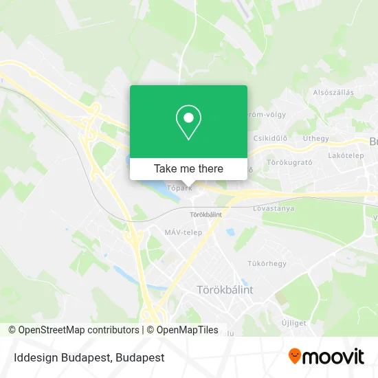Iddesign Budapest map