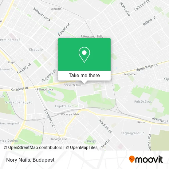 Nory Nails map