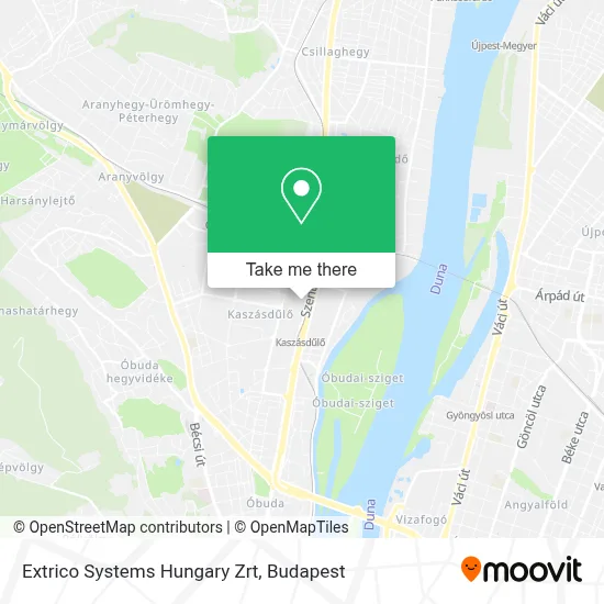 Extrico Systems Hungary Zrt map