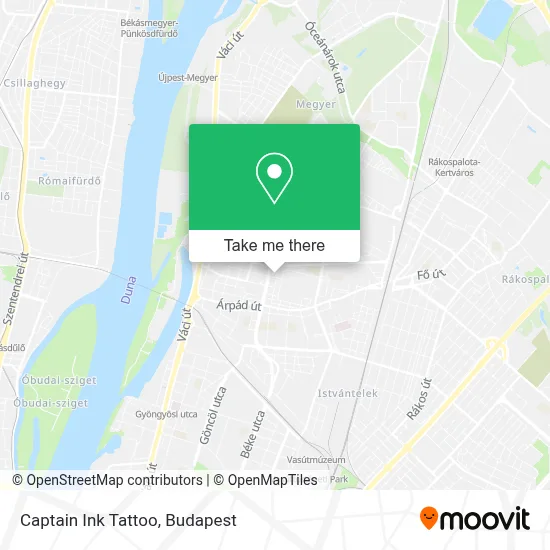 Captain Ink Tattoo map