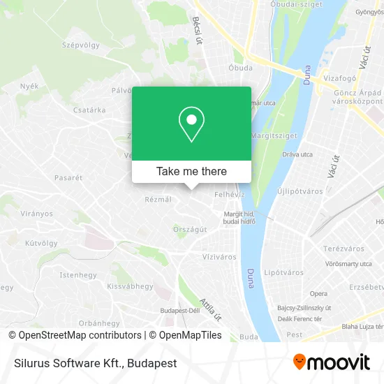 Silurus Software Kft. map