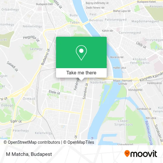 M Matcha map