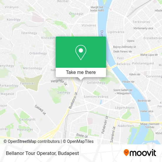 Bellanor Tour Operator map