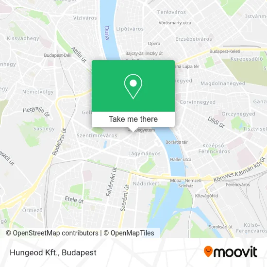 Hungeod Kft. map
