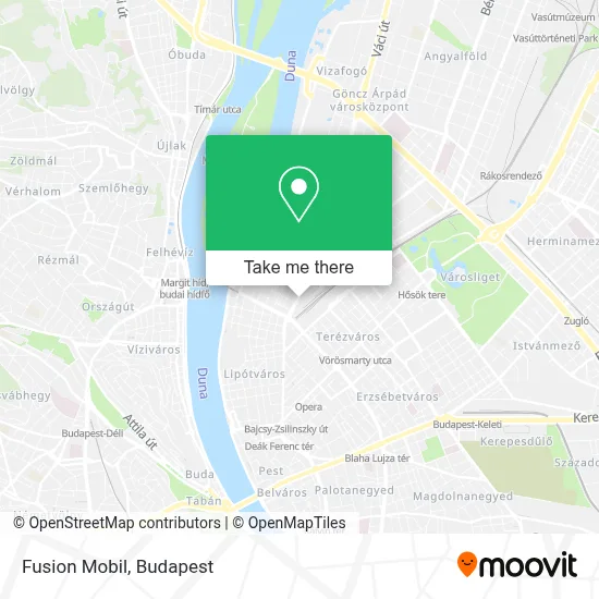 Fusion Mobil map