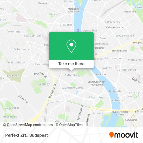 Perfekt Zrt. map
