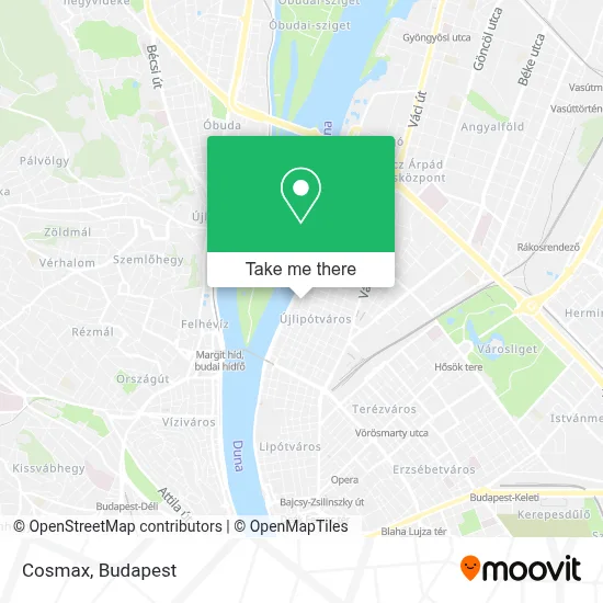 Cosmax map