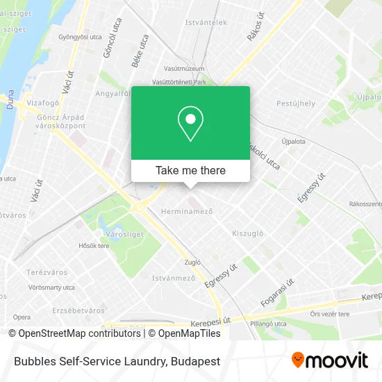 Bubbles Self-Service Laundry map