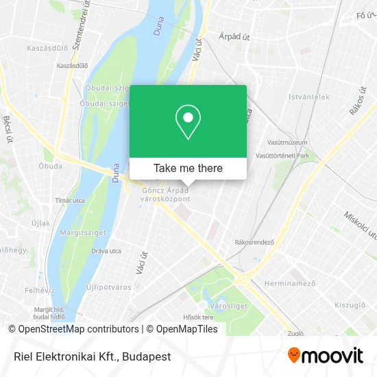 Riel Elektronikai Kft. map