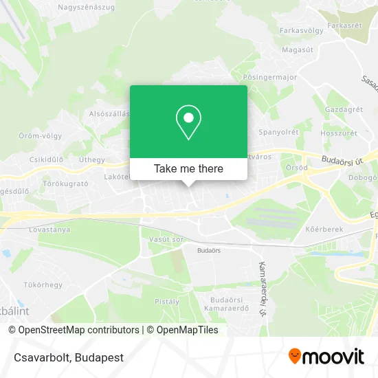 Csavarbolt map