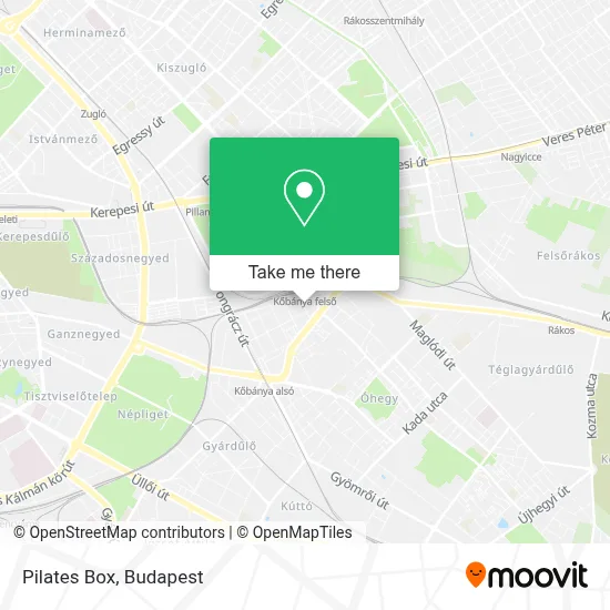 Pilates Box map