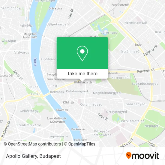 Apollo Gallery map