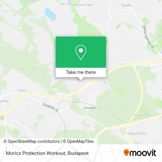 Moricz Protection Workout map