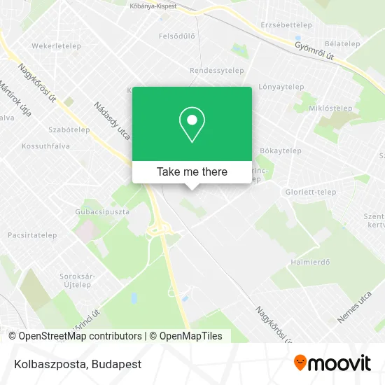 Kolbaszposta map